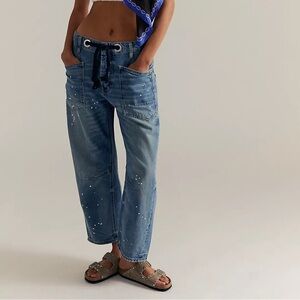 We The Free Moxie Pull-On Barrel Jeans